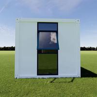 Mini-maison capsule Apple préfabriquée sur mesure pour l'extérieur, conteneur de stockage en grille, appartement et hôtel modulaire mobile de 20 pieds