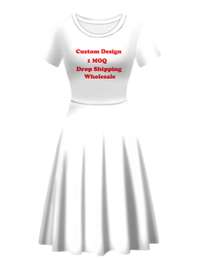 Váy Nữ Ngắn Tay Thời Trang Mùa Hè Cổ Tròn Tùy Chỉnh Theo Yêu Cầu Váy Chữ A Gợi Cảm Váy Samoa Họa Tiết <span class=keywords><strong>Tatoo</strong></span> Samoa - Product Image 5