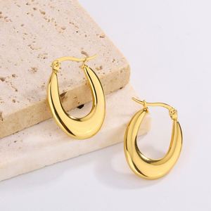 Boucles d'oreilles papillon fleur à quatre feuilles, photos de produits professionnelles, bracelet en acier inoxydable, acier titane technique de haute qualité, vente en gros - Product Image 4