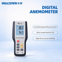 HT-9829 Anemometer Digital Industri Portabel Presisi Tinggi dengan Kawat Panas untuk Pengukuran Kecepatan Udara dan Suhu pada Pengujian Saluran HVAC