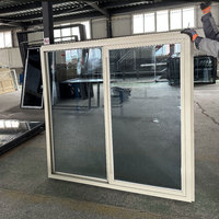 Fenêtres insonorisées et coupe-vent blanches pour maisons, verre résistant aux ouragans, fenêtres UPVC, fenêtres coulissantes en vinyle à double vitrage, fenêtres en PVC