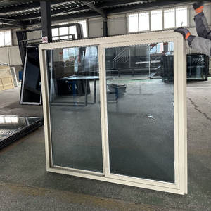 Fenêtres insonorisées et coupe-vent blanches pour maisons, verre résistant aux ouragans, fenêtres en <span class=keywords><strong>PVC</strong></span>, fenêtres à double vitrage, fenêtres coulissantes en vinyle <span class=keywords><strong>PVC</strong></span> - Product Image 4