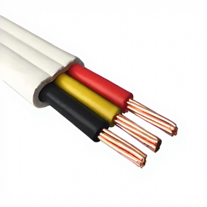 Cable TPS Plano Retardante de 450/750V, 90 Hilos, 2 Núcleos, 6.0mm, Aislamiento de PVC, Conductor CU/CCA, Cable SPT - Product Image 1
