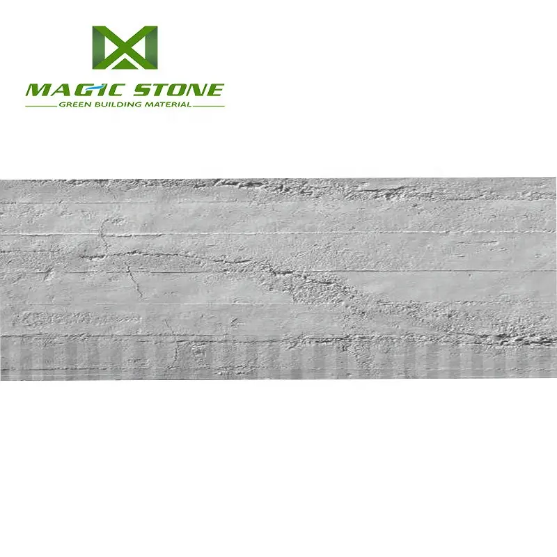 Mcm flexi पत्थर एमएस conrete बोर्ड आसान-स्थापना बनावट बाहरी और आंतरिक दीवार