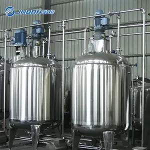 ASME/ce316 thép không gỉ nhà máy tùy chỉnh homogenizer trộn Tank nến trộn điền Tank