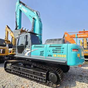 Çalışmaya Hazır Kullanılmış Kobelco 350 Ekskavatör CE Onaylı Düşük Saatli İndirimli Fiyat - Product Image 5