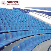 Banco de Grada para Estadio de HDPE y Aluminio, Respaldo Alto, Resistente a los Rayos UV, Duradero, Impermeable, Color Personalizado, 10 Años de Vida Útil, Pedidos al por Mayor
