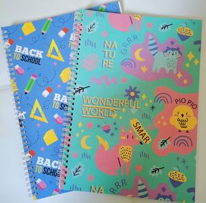 Cahier à spirale A4 Offre Spéciale 200 pages <span class=keywords><strong>Ligne</strong></span> <span class=keywords><strong>Seyes</strong></span> pour cahier scolaire - Product Image 2