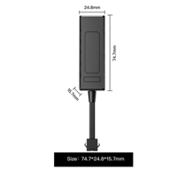 Rastreador GPS 4G A17 ASR1606 para Auto y Moto, Resistente al Agua, con Posicionamiento LBS/GSM, 1 Año de Garantía, Superventas