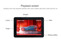 Pantalla de TV para Autobús de 10.1 Pulgadas con Reposacabezas, Monitor de Publicidad para Taxi, Pantalla Publicitaria con Android 4G WiFi y CMS en la Nube
