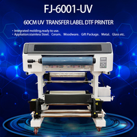 Printer UV DTF A1 60cm Nilai Terbaik Baru dengan Printhead Epson I3200HD untuk Stiker UV DTF Kustom Presisi Tinggi Garansi 1 Tahun