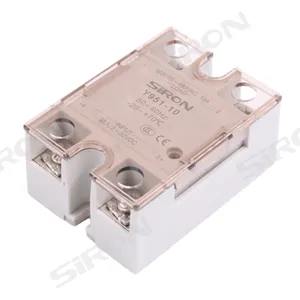 SCR bidirezionale 10 ~ 40A 50 ~ 200A DC-AC AC-AC DC-DC 24 ~ 240V 75 ~ 480V 12 ~ 250V SIRON Y95 Y96 relè a stato solido