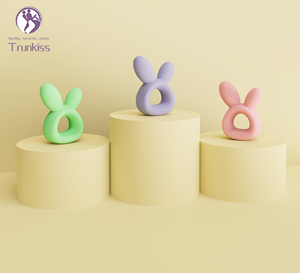 Vibrator Cincin Kelinci Terlaris Mainan Seks Dewasa Pengisian Daya Magnetik Stimulasi Pijat untuk Klitoris dan Puting Vibrator Wanita - Product Image 2