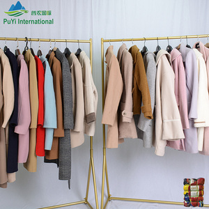 Second Hand Clothes <strong>Winter</strong> Women Tweed Worsted Woolen <strong>Coat</strong> Thick Mixed Wholesale <strong>Sales</strong> Used Clothing in <strong>Uk</strong> - Product Image 4