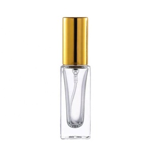 Wholesale <b>Perfume</b> Glass Bottle <b>Atomizer</b> Custom 5ml Clear Square Fine Mist Spray <b>Perfume</b> Bottle With Screw Cap - Product Image 5