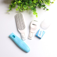 Râpe électrique professionnelle pour pieds, anti-callosités, logo personnalisé, portable, en acier inoxydable et plastique, pour pédicure