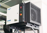 Purificateur d'air électrostatique Polygee 3200m3h, éliminateur de brume d'huile, filtre ESP haute performance pour atelier CNC, facile à nettoyer