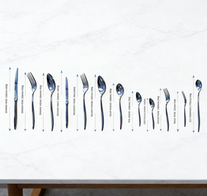 <span class=keywords><strong>Set</strong></span> Completo <span class=keywords><strong>di</strong></span> <span class=keywords><strong>Posate</strong></span> Moderne in Argento, <span class=keywords><strong>12</strong></span> Pezzi con Coltelli, Forchette e Cucchiai in Acciaio Inossidabile - Product Image 1