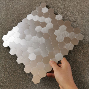 <span class=keywords><strong>Carrelage</strong></span> de mosaïque en <span class=keywords><strong>vinyle</strong></span> 3d auto-adhésif pour cuisine, autocollant <span class=keywords><strong>hexagonal</strong></span> de cuisine poli, prix d'usine, nouveau - Product Image 3