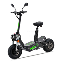 Scooter électrique pliant rapide E Scooter Trotinette Electrique Planche à roulettes Electrico pour adultes EEC COC