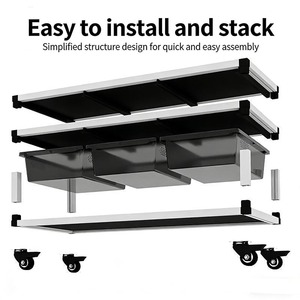Terrário de PVC Personalizado para Répteis, Gaiola Vivarium para Criação de Cobras, Rack Interno para Criação de Répteis, Gaiola para Cobras - Product Image 1