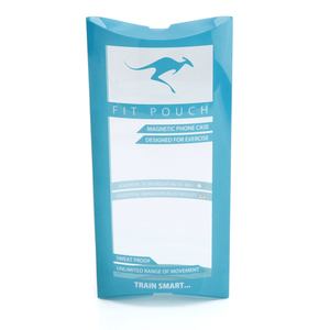 Chinese Manufacturers Wholesale Gift Packaging Pvc Material square Shape Transparent Pillow Shape <b>Plastic</b> <b>Boxes</b> with a Hook - Product Image 3