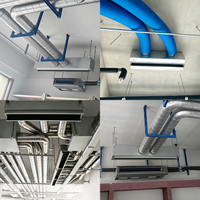 Boîtier de plénum à faible bruit pour sortie d'air, sur mesure, pour système d'aération résidentiel neuf