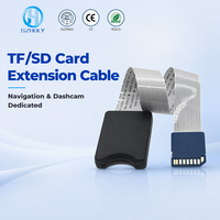 Câble flexible de 10 cm, 15 cm, 25/48/60/100 cm pour emplacement de carte mémoire Micro SD TF, adaptateur de connexion flexible avec trou pour vis