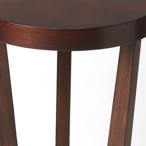 HMS tradizionale legno lavorato ciliegio 24 \ "tavolo rotondo stile fattoria Set di mobili per la casa mobili per la casa - Product Image 3