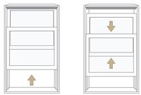 NFRC AS2047 CE TOMA AS2047 Aluminium Doppelflügelfenster Doppelt Hängende Fenster Einfach Hängende Fenster