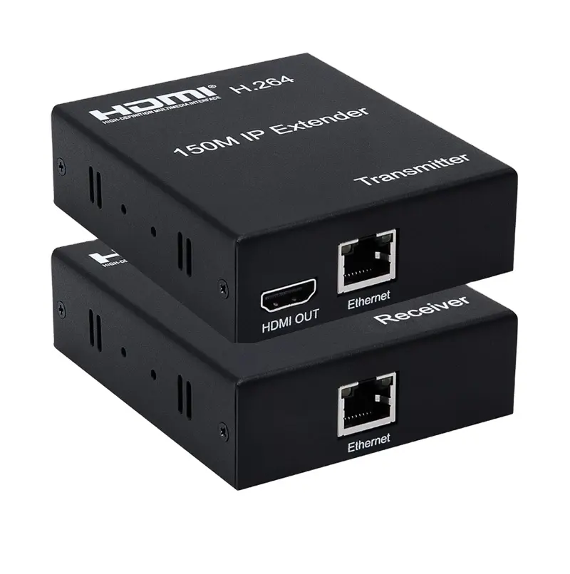 2022 High Quality IR Control HDMI Extender 150M IP extender H.264 1080p 150M HDMI Extender