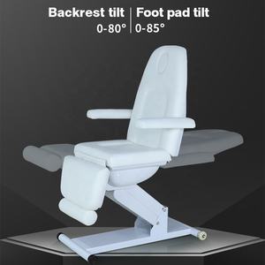 Chaise électrique pliable ergonomique et Portable, idéale pour le traitement et le Massage, à prix bas, hydraulique, moderne, grise, 2 unités - Product Image 5