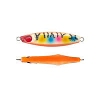 Leurres de pêche en mer profonde pour bateaux, jigs métalliques à longue portée avec sonnettes et billes sonores, 40g 60g 80g