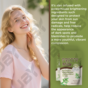 JBY OEM/ODM, Etiqueta Privada, Precio al por Mayor, Suplemento Orgánico, Matcha de Vainilla, <span class=keywords><strong>L</strong></span>-Glutatión, Té Orgánico en Polvo, Leche en Polvo de Belleza - Product Image 6