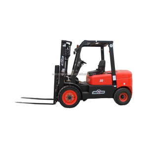 Fuente de alimentación manual de carretilla elevadora diésel <span class=keywords><strong>3t</strong></span> 3,5 T 4t nueva de fábrica con capacidad de carga de 2 toneladas para industrias agrícolas - Product Image 1