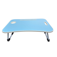 Table d'ordinateur portable pliable réglable en hauteur, en bois, multifonctionnelle, écologique, pour dortoir, chambre, maison, bureau