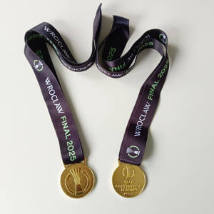 欧洲足球协会会议联赛杯纪念品足球球迷纪念品制造运动奖牌联盟 - Product Image 4