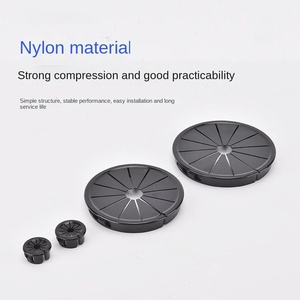 Embouts de câble en plastique nylon Bouchon de trou de sortie de fil Douille de câble en plastique de type ouvert - Product Image 4