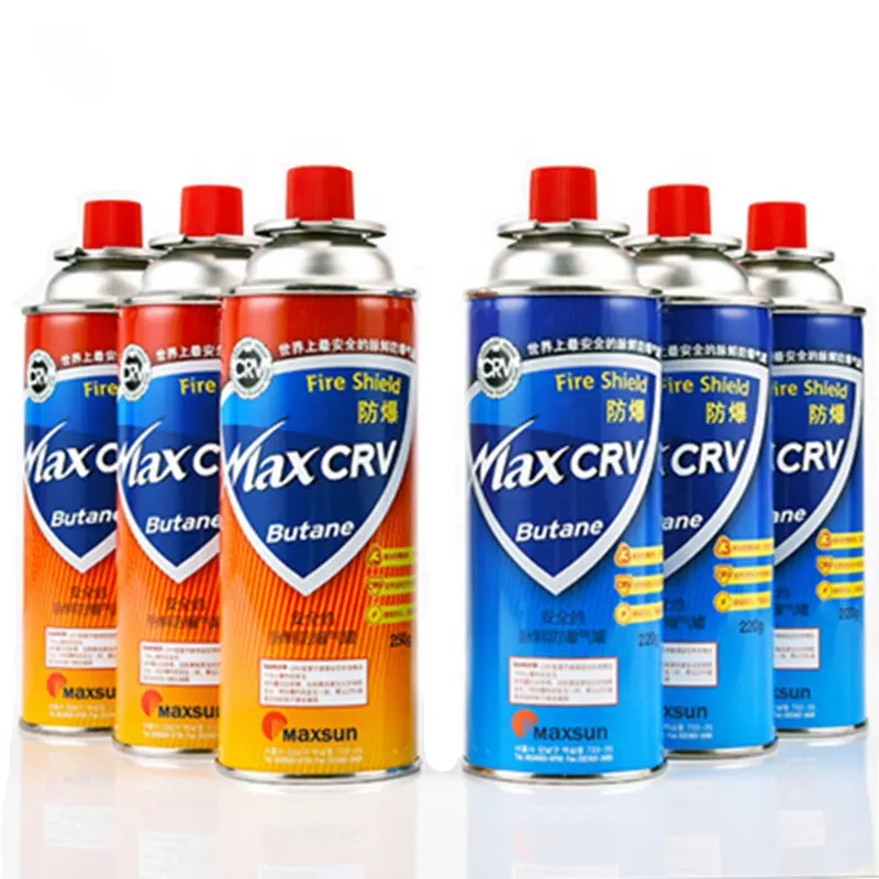 Großhandel benutzer definierte Butan gasflasche leere Aerosol Spray Blechdosen