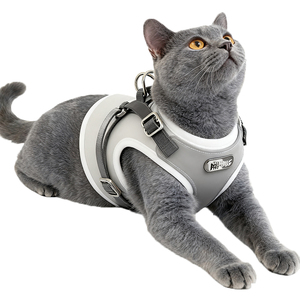 <span class=keywords><strong>Harness</strong></span> Kucing Terbaik yang Dapat Disesuaikan, <span class=keywords><strong>Harness</strong></span> Hewan Peliharaan Anti Lepas untuk Anjing dan Kucing - Product Image 2