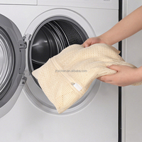 Sacs de rangement pour pain en maille 100% coton, écologiques, réutilisables, sacs de boulangerie en filet avec longue poignée