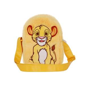 Sac bandoulière en peluche carré Karactermania For Dis-ney Lion King, jaune - Product Image 2