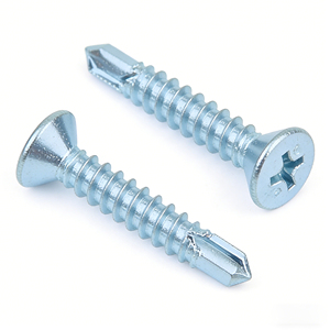 Bibo Yaente Factory M4.2 Hardened Galvanized <b>Flat</b> Countersunk Head Self-drilling Self-tapping Drill Tail <b>Screw</b> Metric - Product Image 4