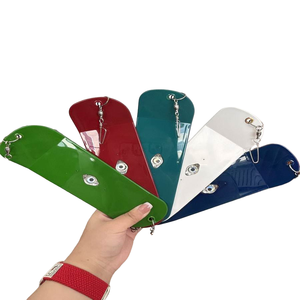 SNEDA 8 \ "LED Fish Attractor Flasher Dual-<span class=keywords><strong>Fin</strong></span> Lighted Trolling Diving Board para pesca con mosca en alta mar Targeting Bass Made Iron - Product Image 1