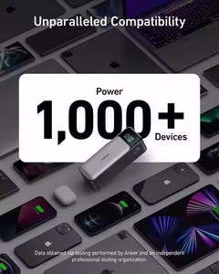 Banco de Energía <span class=keywords><strong>Anker</strong></span> <span class=keywords><strong>737</strong></span> de Alta Capacidad, 24000 mAh, Salida de 140 W, Cargador Portátil de 3 Puertos (PowerCore 24K) con Pantalla Digital Inteligente - Product Image 4