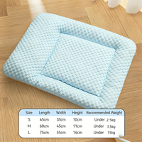 Tapis Rafraîchissant 3D pour Chat en Fibres Glacées d'Été – Maison pour Chat Respirante en Polyester Durable, Personnalisable