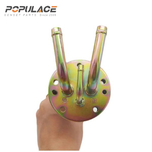 ท่อส่งน้ำมันดีเซลสำหรับเครื่องกำเนิดไฟฟ้า ขนาด 300 มม. 200 มม. ชิ้นส่วนทางเข้า-ออกถังน้ำมันเหล็ก - Product Image 3