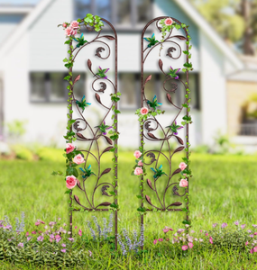 Treillis de jardin métallique à ancrage profond, résistant aux intempéries, pour l'entraînement vertical des arbres fruitiers en <span class=keywords><strong>espalier</strong></span>, intérieur/extérieur - Product Image 3