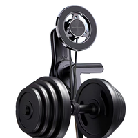 360 °   Support de téléphone de voiture réglable, conception robuste, accessoires de montage sur tableau de bord en ABS, supports magnétiques pour téléphone portable