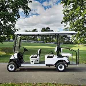 Voiturette de golf électrique 6 places de qualité supérieure pour terrains non publics – Vente en gros fabricant, promotionnelle - Product Image 2